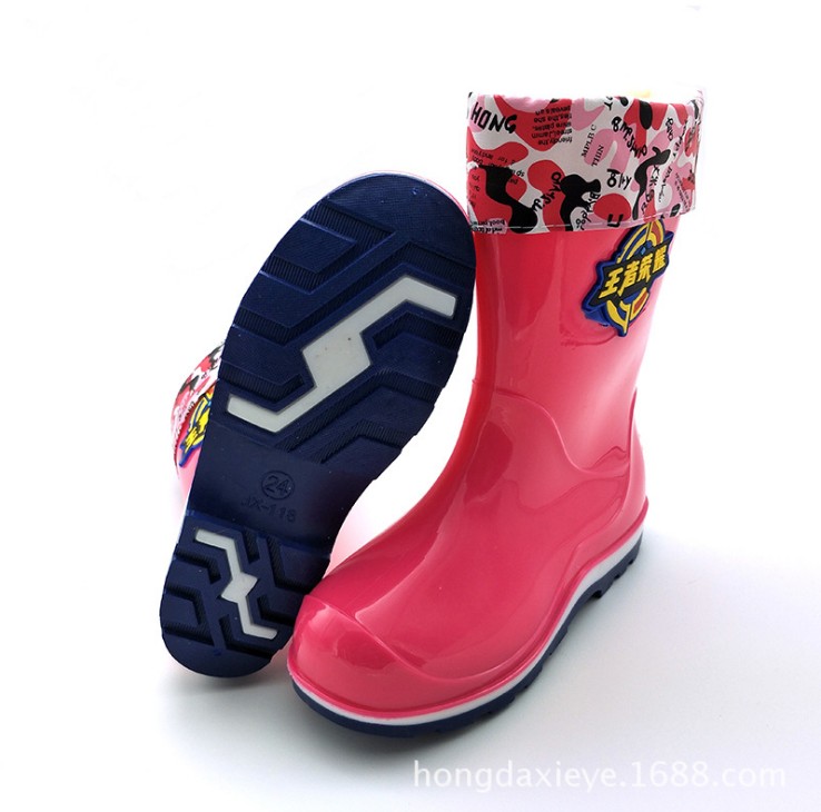 加絨兒童水鞋圖片