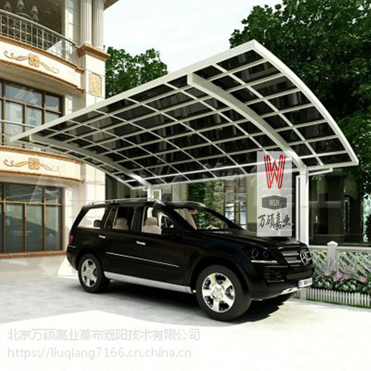 汽車停車棚圖片/汽車停車棚樣板圖 (1)