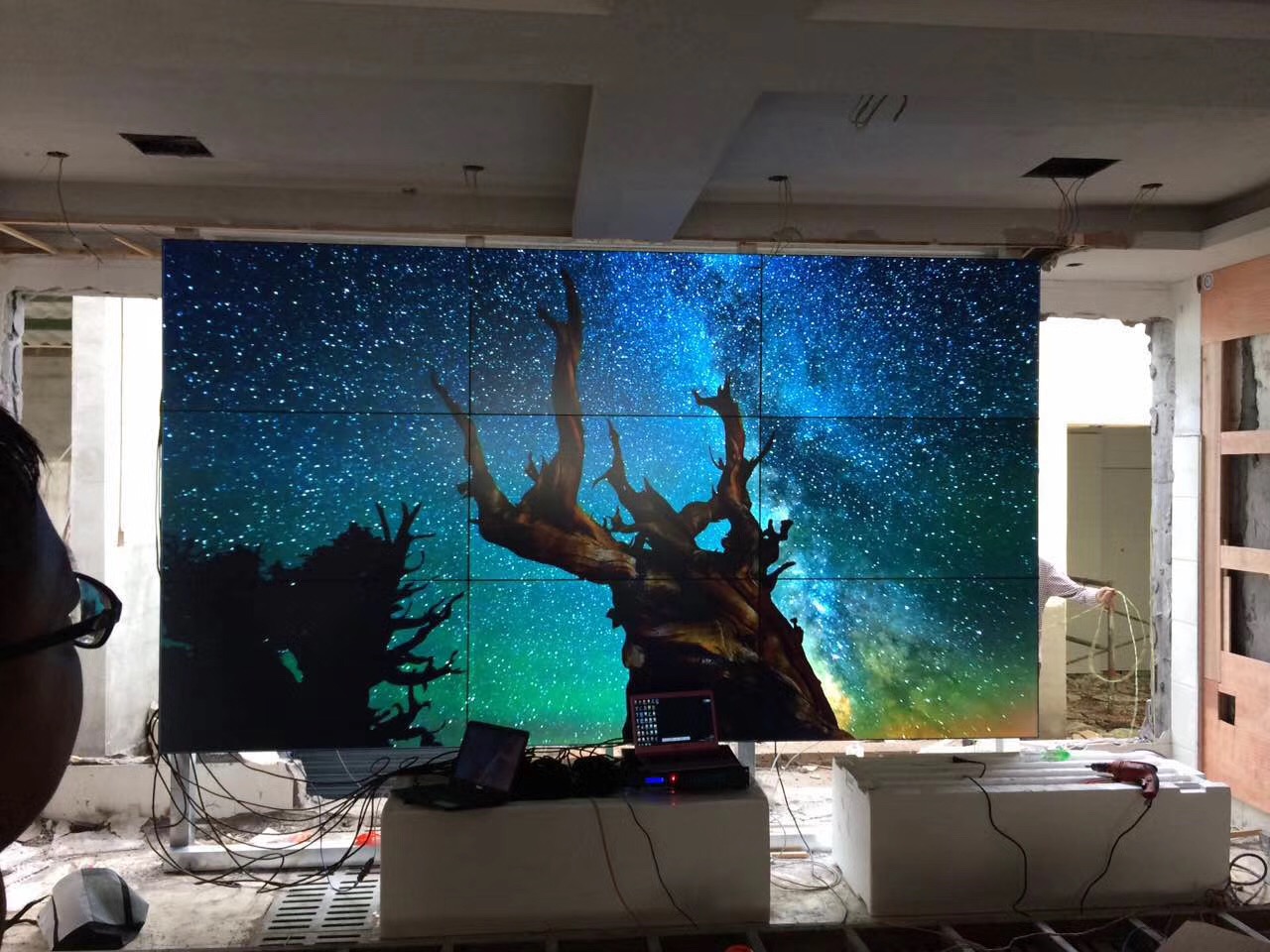 液晶拼接屏圖片/液晶拼接屏樣板圖 (1)