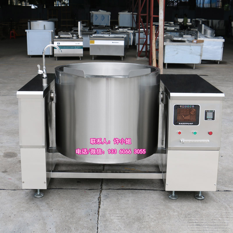 可傾式電磁炒鍋圖片/可傾式電磁炒鍋樣板圖 (1)