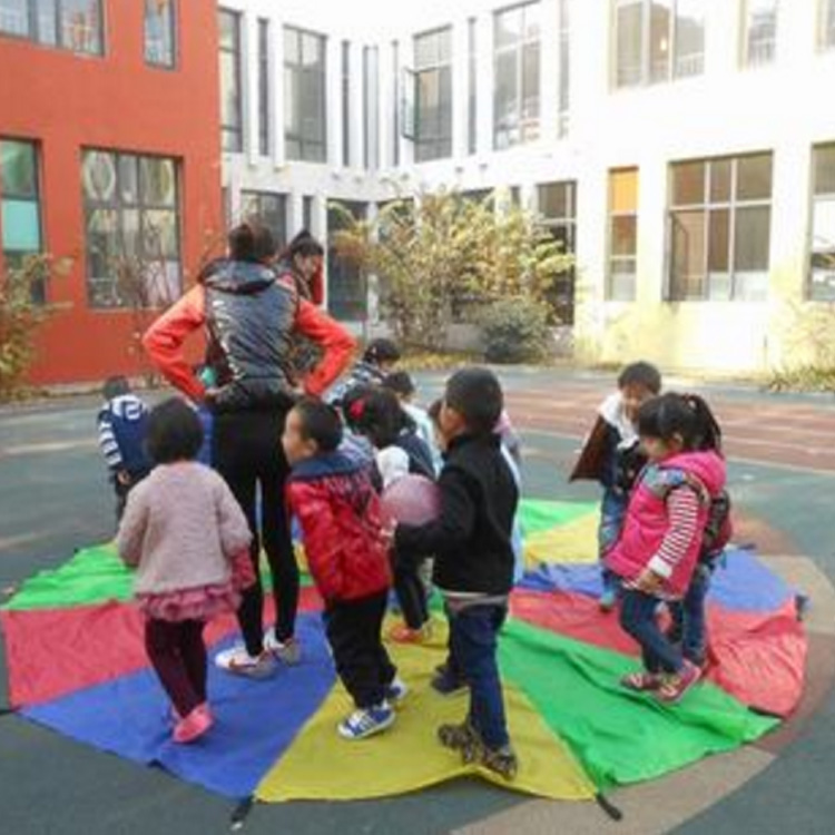 戶外親子活動器材彩虹傘感統(tǒng)  早教感統(tǒng)教育 新款戶外親子活動器材彩虹傘感統(tǒng)