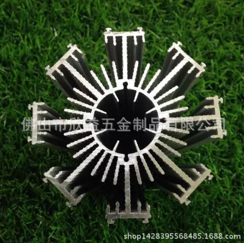 燈具散熱鋁型材圖片/燈具散熱鋁型材樣板圖 (1)