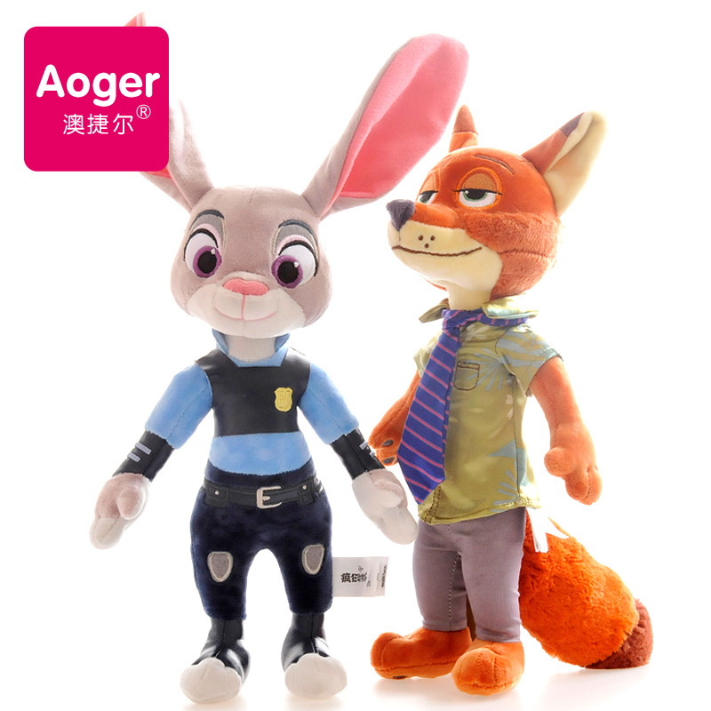 瘋狂動物城朱迪&尼克圖片/瘋狂動物城朱迪&尼克樣板圖 (1)