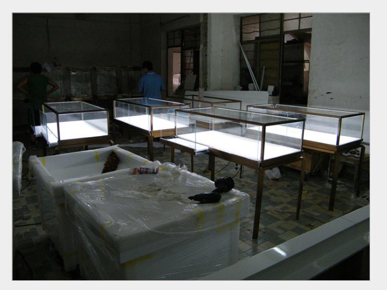 不銹鋼金屬展柜，珠寶柜圖片/不銹鋼金屬展柜，珠寶柜樣板圖 (3)