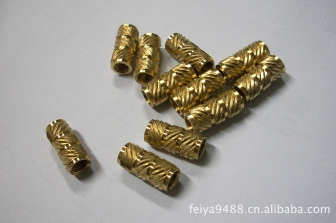 廠家直銷 非標(biāo)銅螺母直銷 銅鑲件供應(yīng) 銅嵌件廠家批發(fā)