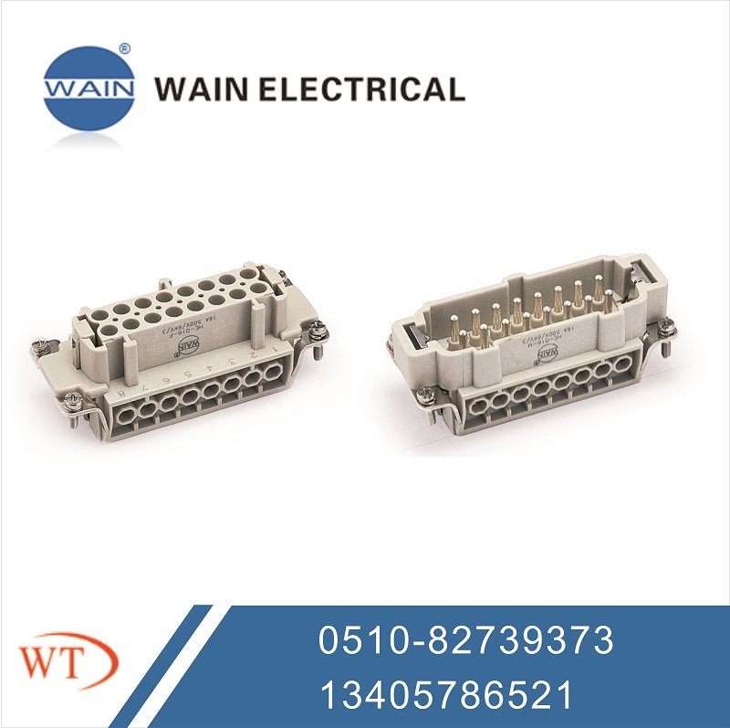 唯恩重載連接器HE-16-F/M圖片