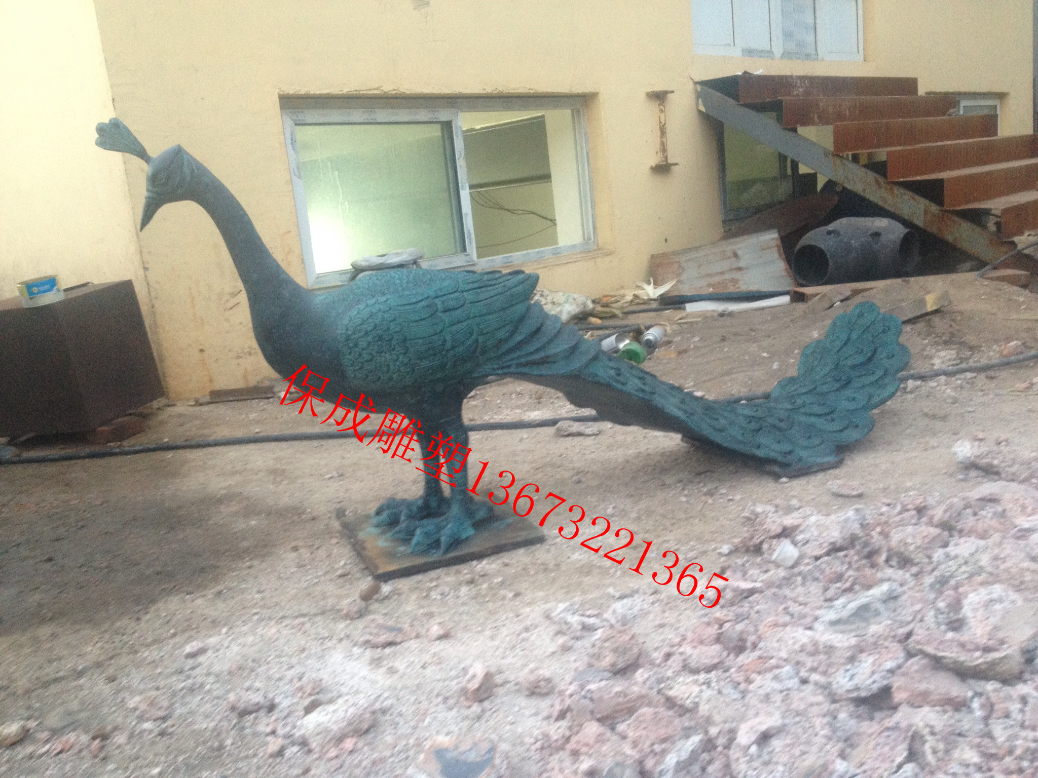 銅孔雀圖片/銅孔雀樣板圖 (1)