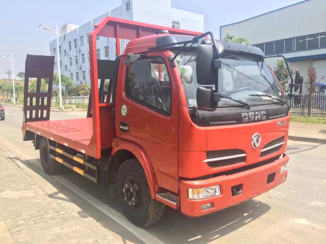 东风平板运输车 东风国五平板运输车