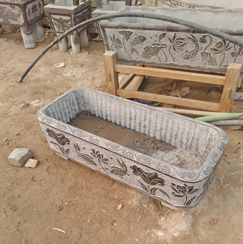 供應(yīng)魚(yú)缸花盆圖片