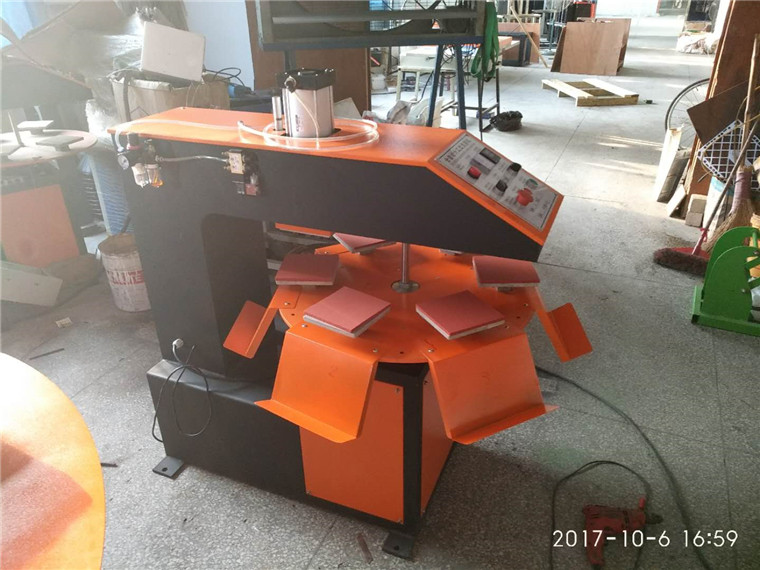 多功能自動六工位旋轉(zhuǎn)式燙畫機圖片/多功能自動六工位旋轉(zhuǎn)式燙畫機樣板圖 (3)