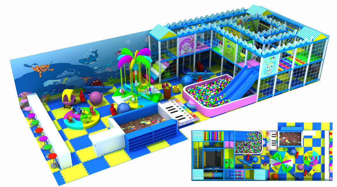 淘氣堡室內(nèi)兒童樂園圖片/淘氣堡室內(nèi)兒童樂園樣板圖 (4)