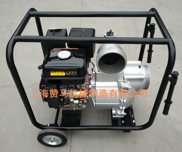 贊馬6寸15馬力電啟動汽油水泵圖片