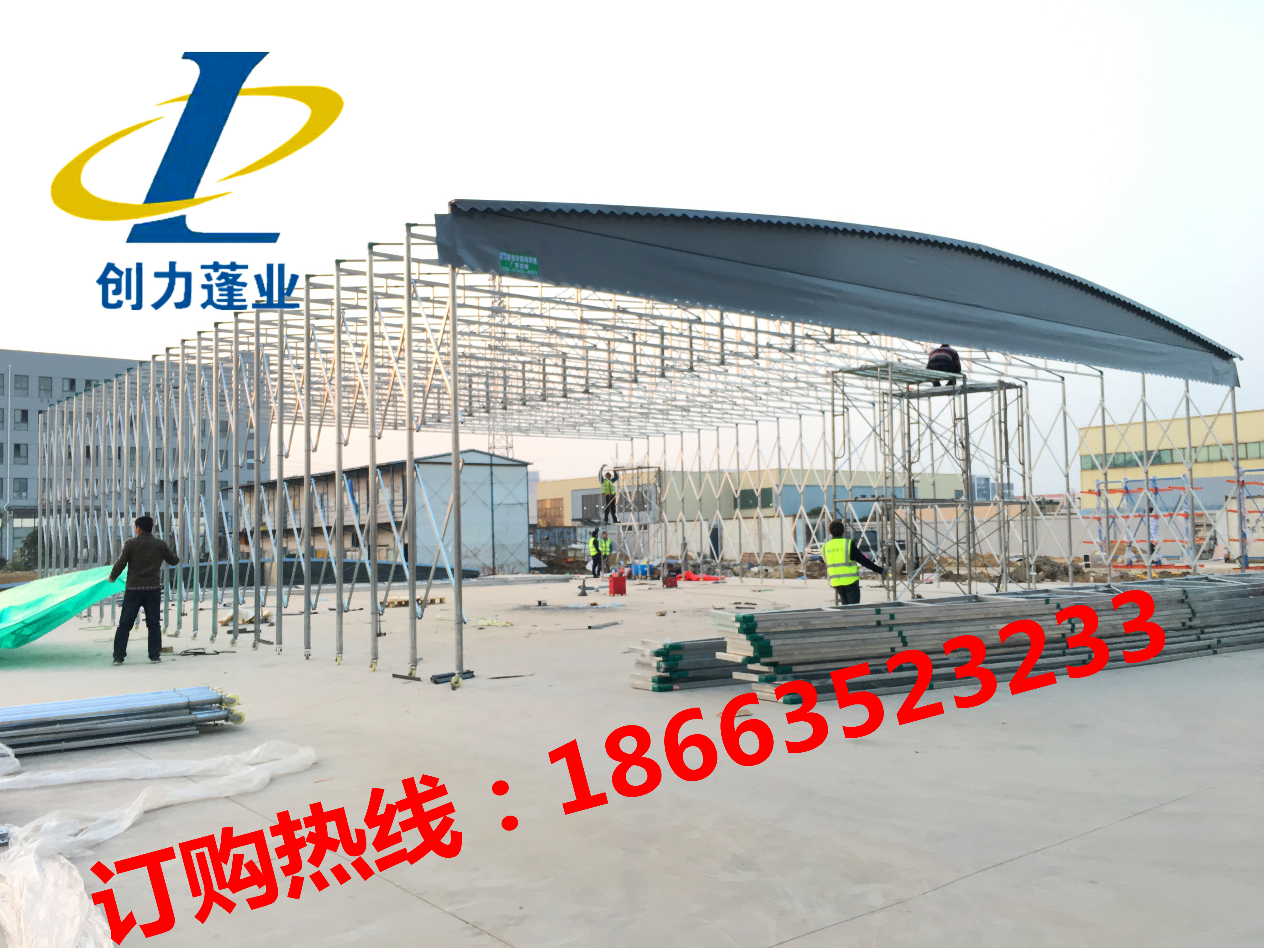 伸縮蓬圖片/伸縮蓬樣板圖 (3)