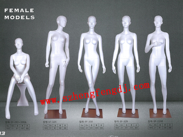 展示模特廠家 亮光模特道具銷售圖片