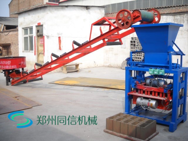小型水泥磚機(jī) 全自動(dòng)水泥磚機(jī)圖片
