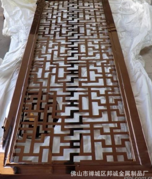 玫瑰金不銹鋼屏風(fēng)圖片/玫瑰金不銹鋼屏風(fēng)樣板圖 (3)