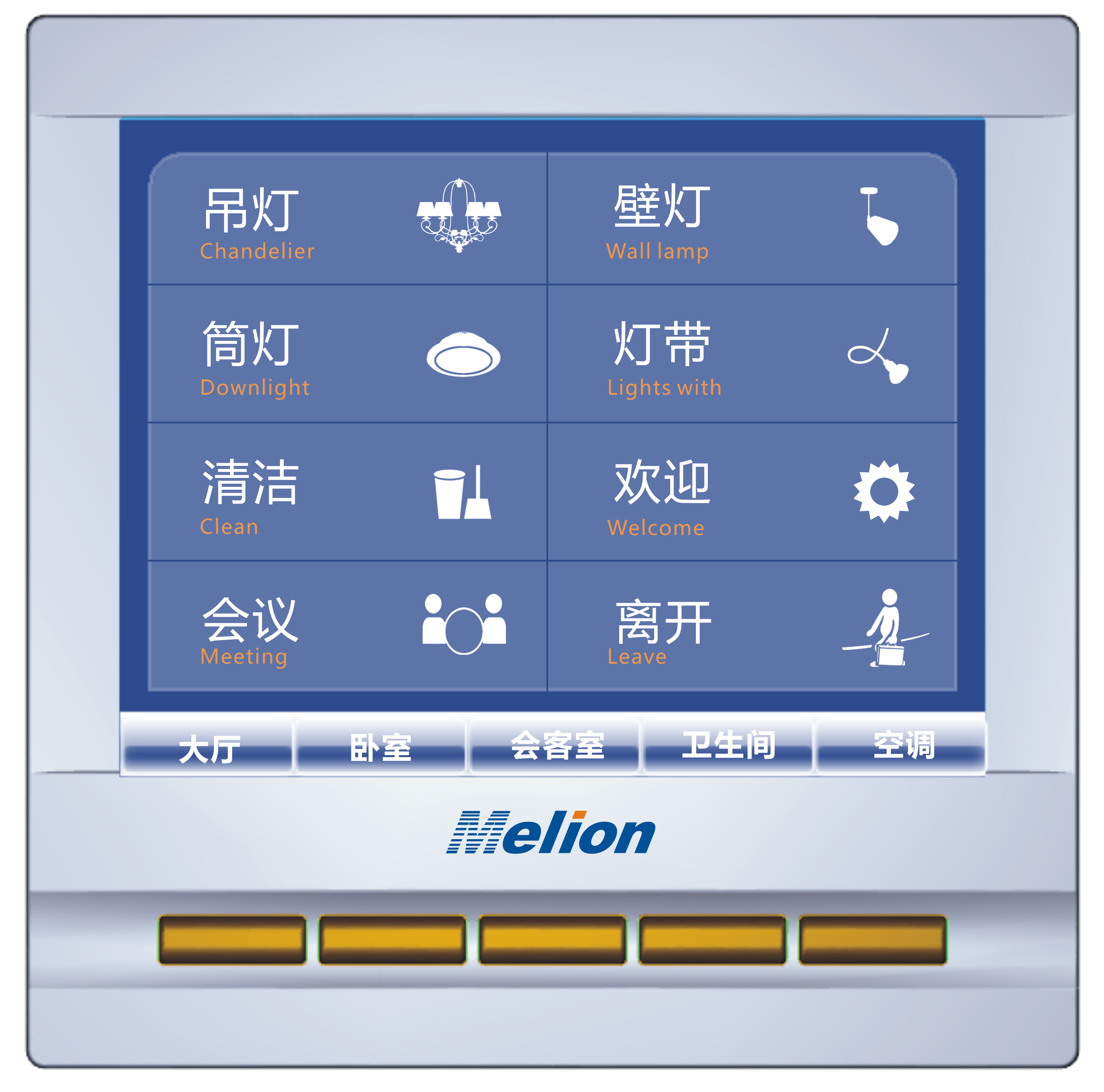 智能照明液晶面板 ML-TS35圖片/智能照明液晶面板 ML-TS35樣板圖 (1)