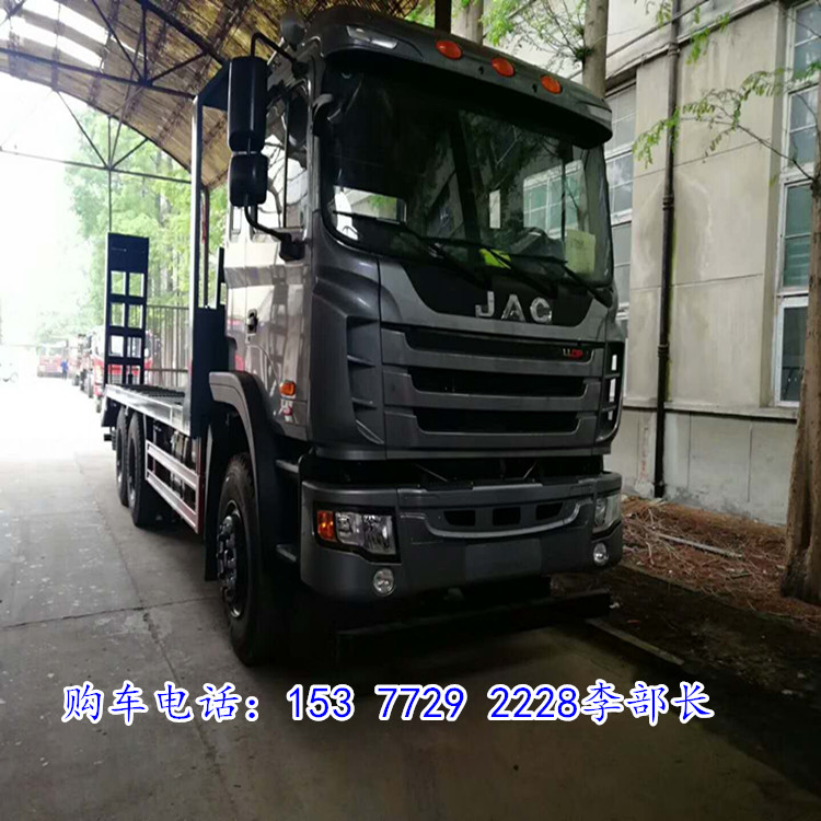 江淮3軸挖機(jī)拖車圖片/江淮3軸挖機(jī)拖車樣板圖 (4)