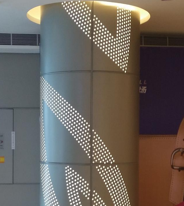 青島包圓柱鋁單板圖片/青島包圓柱鋁單板樣板圖 (3)