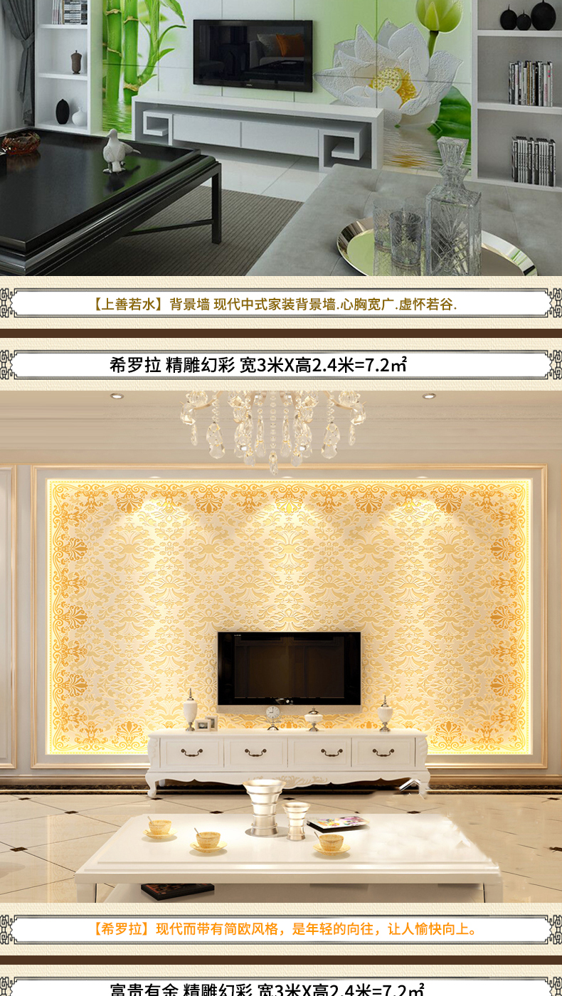 電視背景墻瓷磚中歐式現(xiàn)代簡(jiǎn)約田圖片