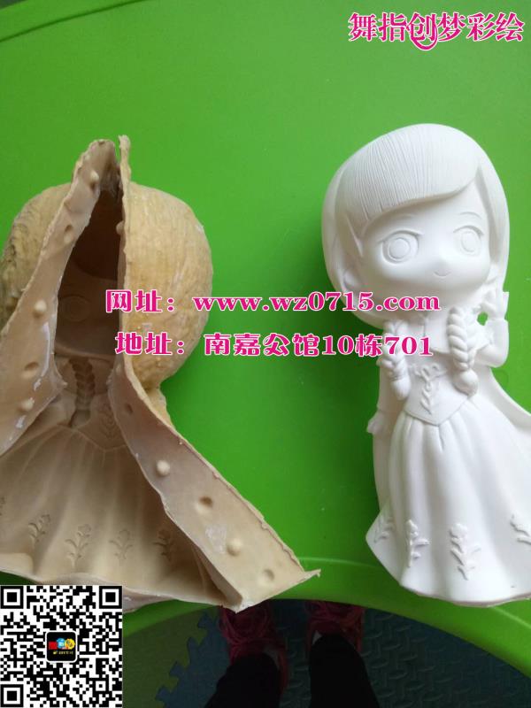 石膏娃娃模具圖片/石膏娃娃模具樣板圖 (3)