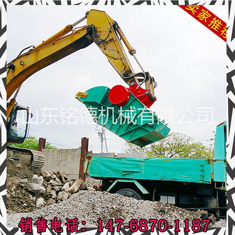 挖掘機(jī)破碎斗 小型鉤機(jī)石子粉碎鏟圖片/挖掘機(jī)破碎斗 小型鉤機(jī)石子粉碎鏟樣板圖 (4)