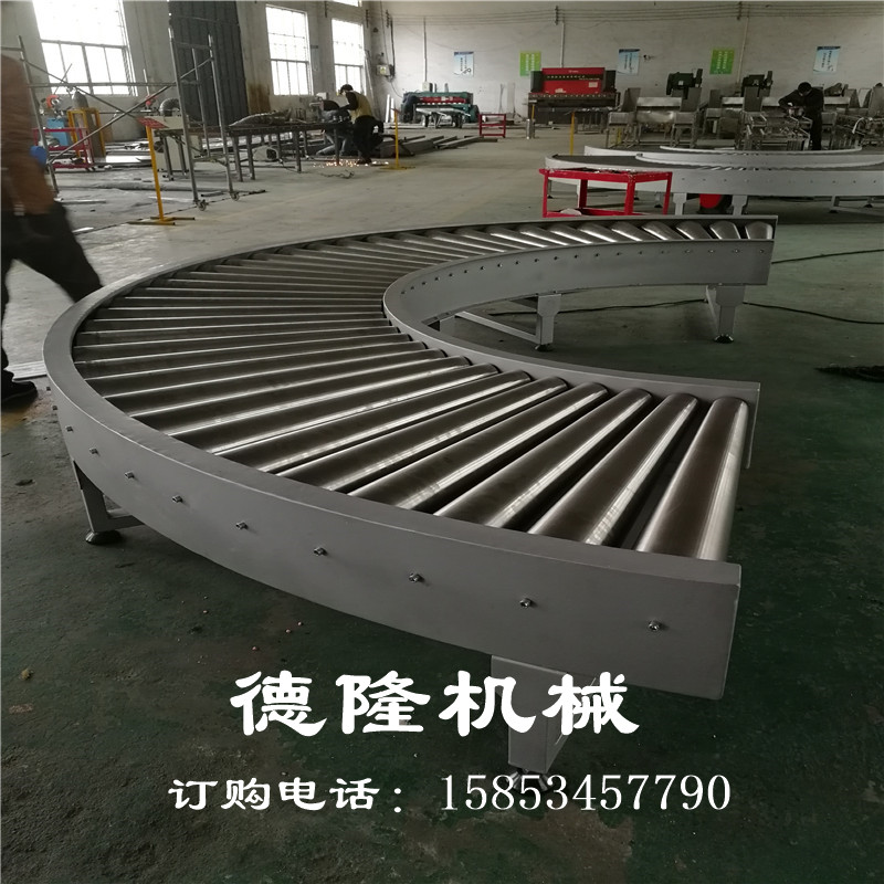 滾筒轉(zhuǎn)彎輸送機(jī)圖片/滾筒轉(zhuǎn)彎輸送機(jī)樣板圖 (2)