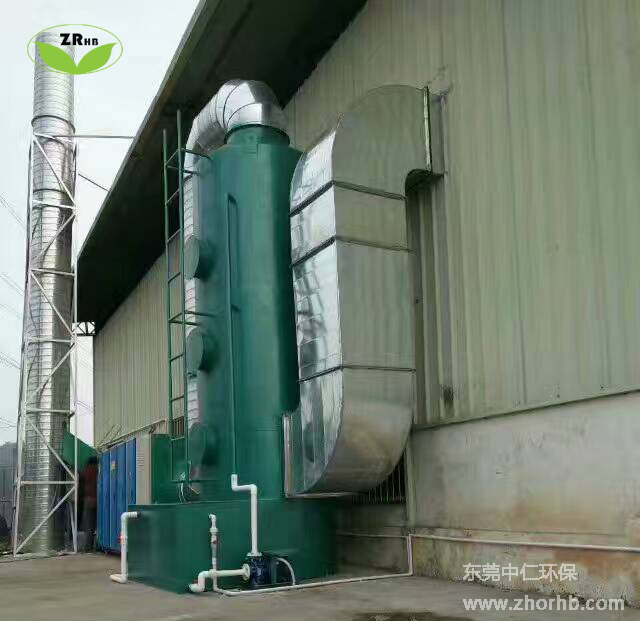謝崗拋光粉塵處理工程（水噴淋）圖片