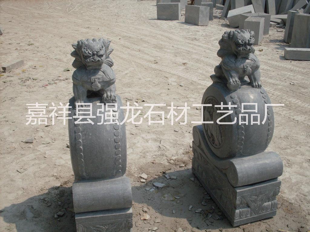 仿古抱鼓石圖片/仿古抱鼓石樣板圖 (2)