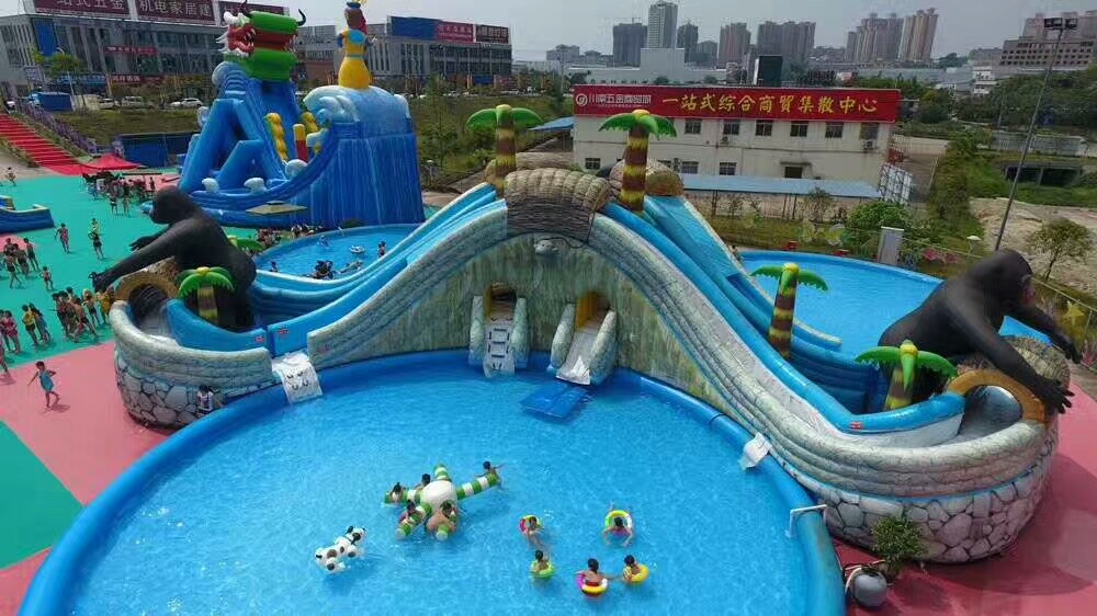 充氣水滑梯圖片/充氣水滑梯樣板圖 (2)