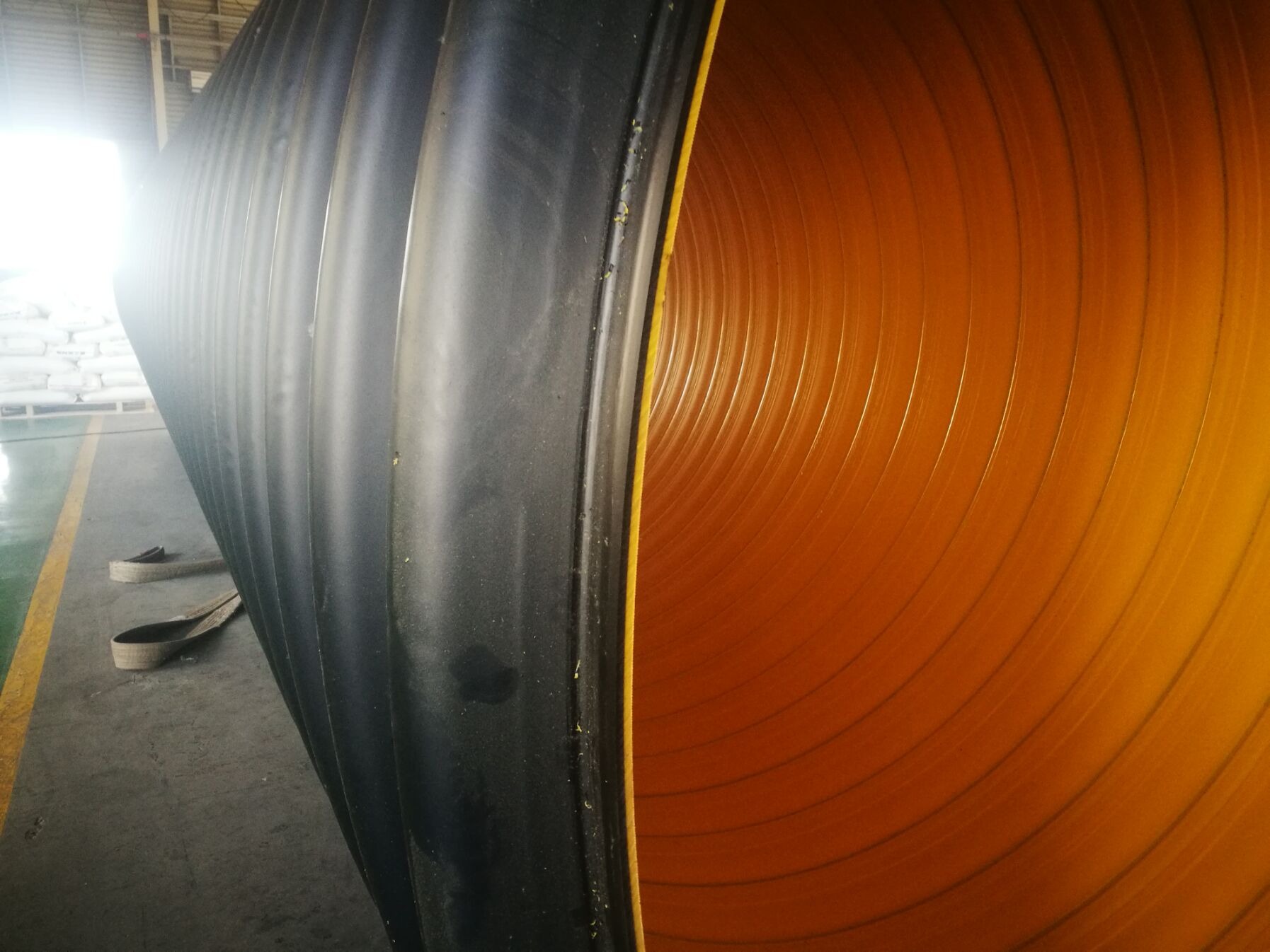 PE鋼帶波紋管圖片/PE鋼帶波紋管樣板圖 (4)