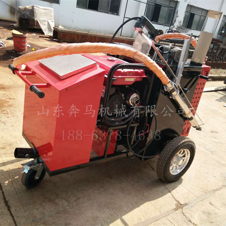 拖車瀝青灌縫機多少錢裂縫修補100升灌縫機廠家手扶式灌縫車型號參數(shù)