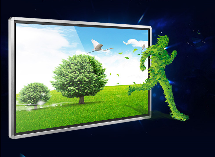 21.5寸壁掛式觸摸廣告機圖片