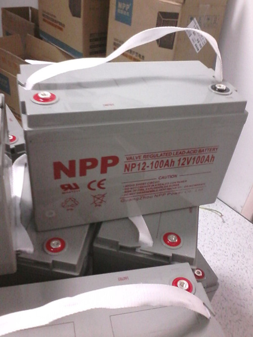 廣州免維護(hù)蓄電池批發(fā)代理商 廣東耐普NPP膠體電池12V38A 65A 100A廠家直銷