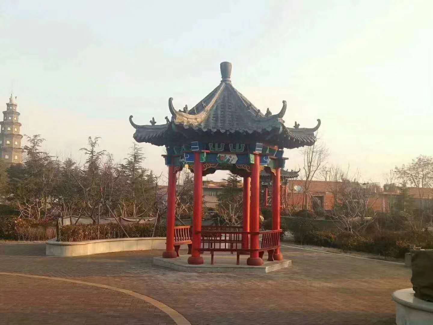 角涼亭圖片/角涼亭樣板圖 (1)