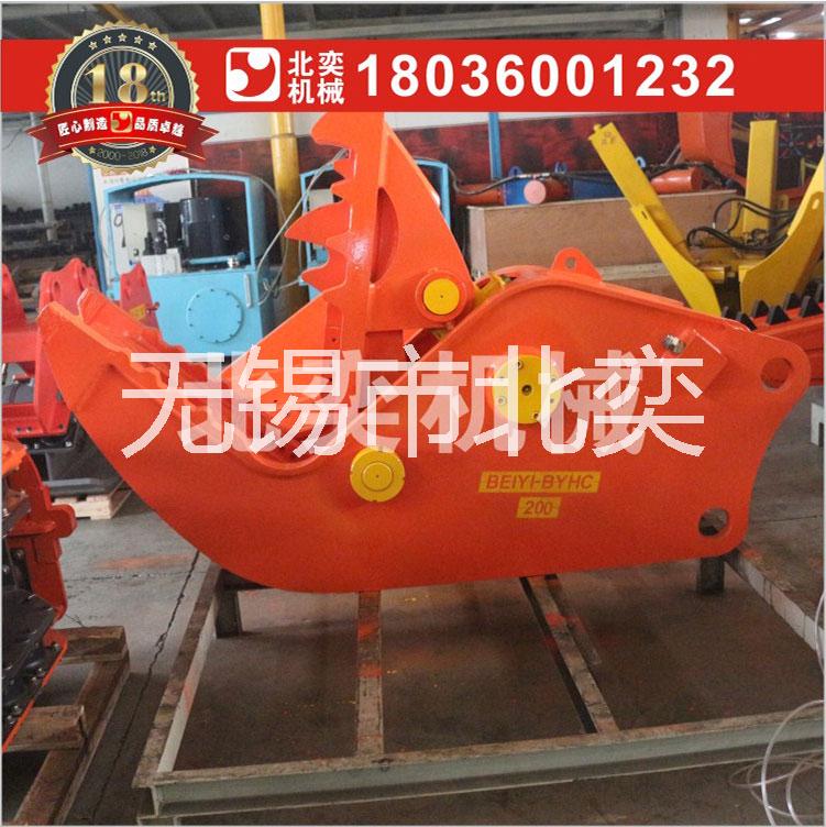 挖掘機拆遷液壓粉碎鉗 大鋼牙夾子圖片