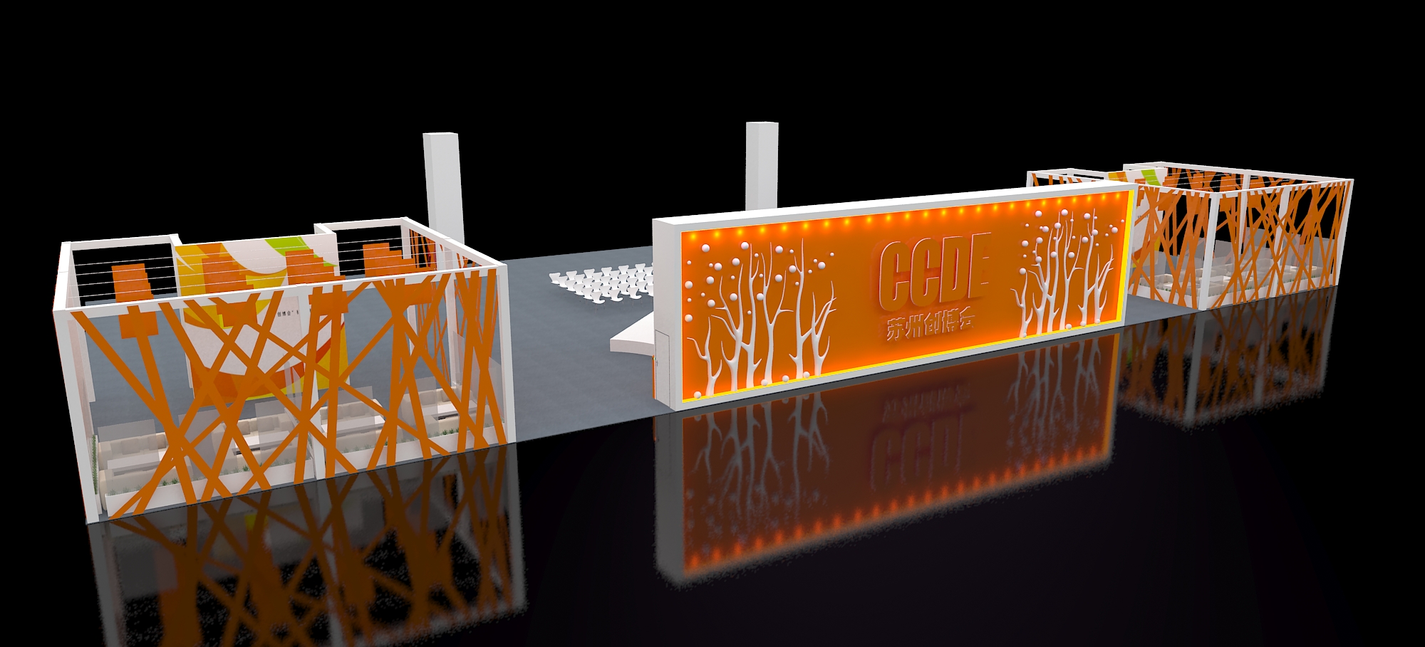 特裝展臺設(shè)計圖片/特裝展臺設(shè)計樣板圖 (2)