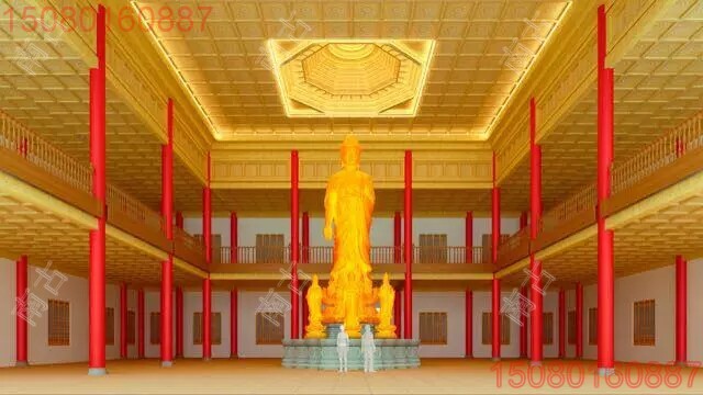 寺廟吊頂圖片/寺廟吊頂樣板圖 (1)