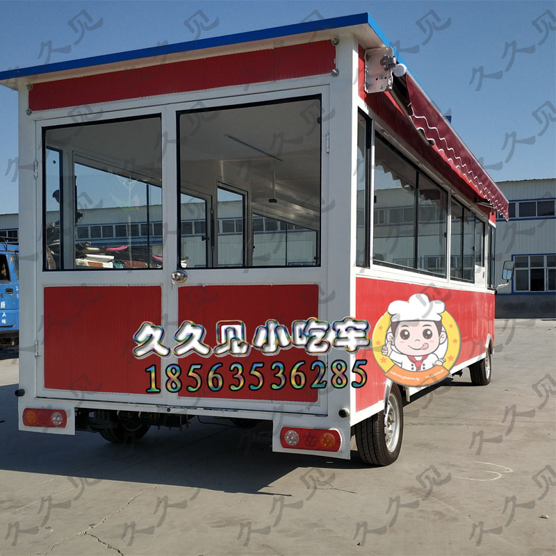廠家定制 流動早餐小吃車 美食車圖片/廠家定制 流動早餐小吃車 美食車樣板圖 (2)