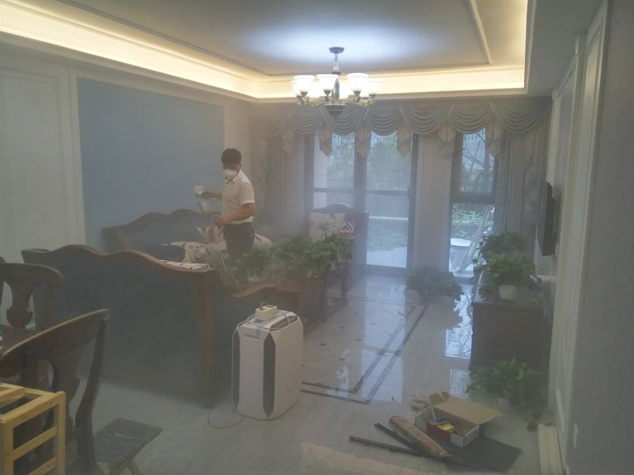 家裝除甲醛工程案例圖片