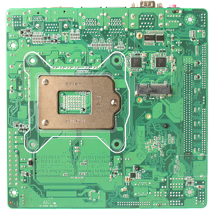 一體機(jī)主板Intel第六代LGA1151處理器工控主板4*SATA 3.0硬盤 MW-ITX-H110