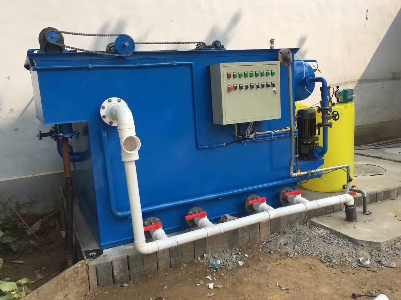 溶氣氣浮機圖片/溶氣氣浮機樣板圖 (3)