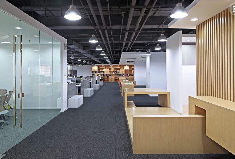 廣州辦公室裝修圖片/廣州辦公室裝修樣板圖 (2)