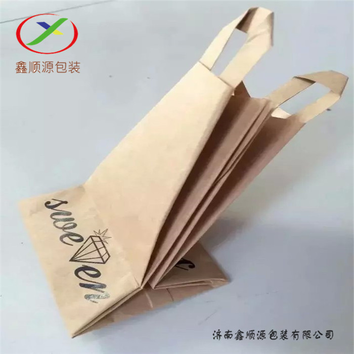 牛皮紙手提袋圖片/牛皮紙手提袋樣板圖 (2)