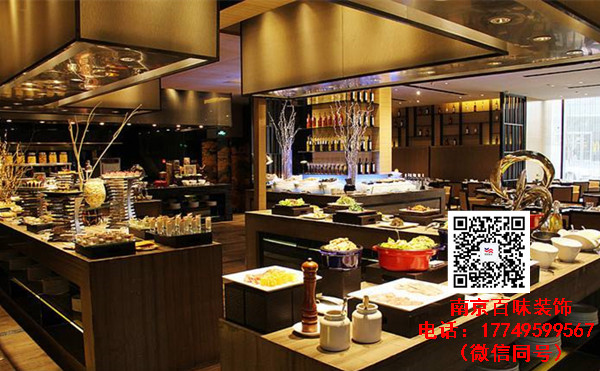 南京自助餐廳裝修裝潢設(shè)計(jì)圖片/南京自助餐廳裝修裝潢設(shè)計(jì)樣板圖 (2)