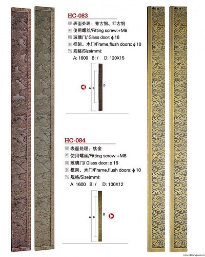 供应不锈钢小拉手加工工艺优价美大门拉手图片