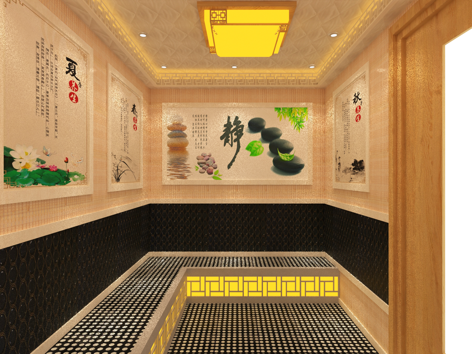 家用汗蒸房圖片/家用汗蒸房樣板圖 (2)