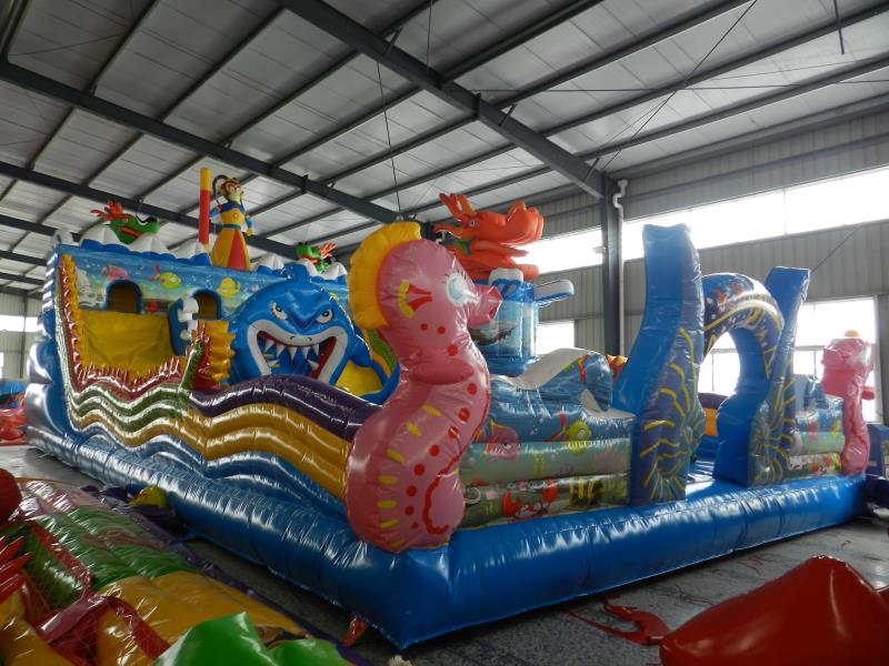 室外充氣蹦床圖片/室外充氣蹦床樣板圖 (4)