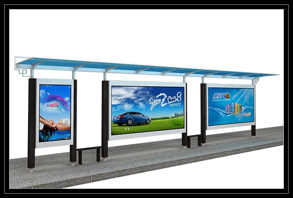 金德 仿古候車亭、古典候車亭、不銹鋼候車亭、宣傳欄廠家