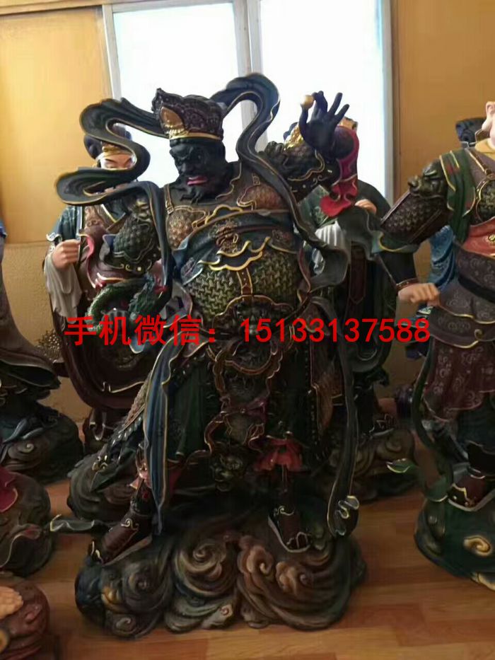 玻璃鋼站像四大天王佛像 寺廟佛像
